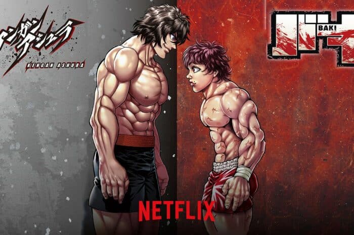 Netflix annonce un anime crossover explosif de Baki Hanma VS Kengan Ashura
