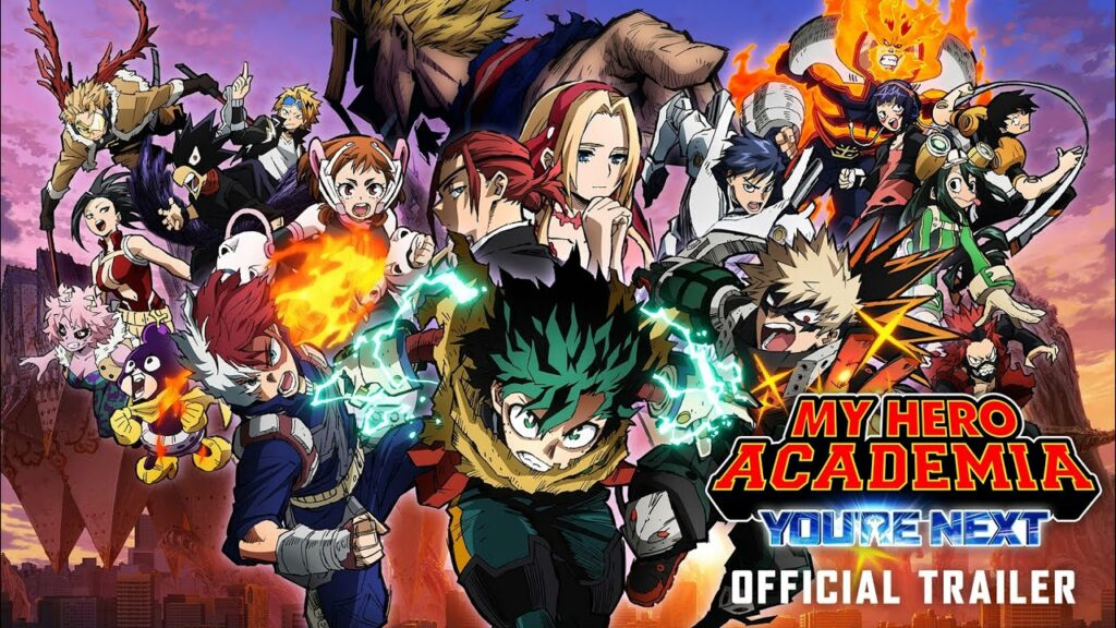 Casting, seiyuu et acteurs de doublage du film My Hero Academia : You’re Next 