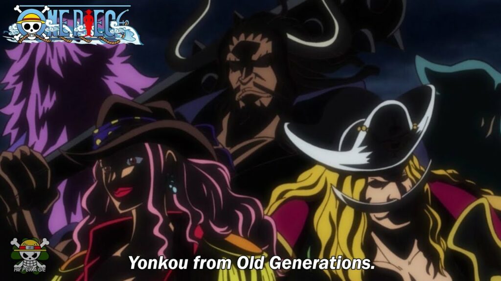 Qui sont les Yonko dans One Piece 